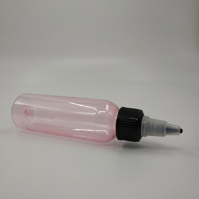 Özelleştirilmiş Plastik Vidalı Kapaklı Şişeler, Yeniden Kullanılabilir, Yerden Tasarruf Sağlayan Saklama İçin Uygun