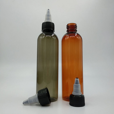 Güvenli Düzenli Saklama Plastik Vidalı Kapaklı Şişeler 250ml Hacim