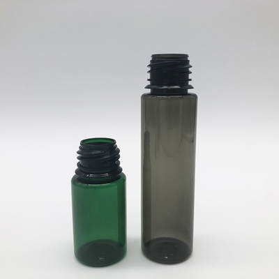 Yuvarlak E-Sıvı Şişesi Özelleştirilmiş Logo Kapasitesi 10ml 15ml 30ml 40ml 60ml 80ml 100ml
