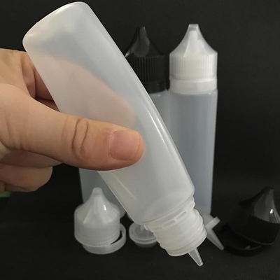 10ml 15ml 30ml 40ml 60ml 80ml 100ml İçindeki E-Sıvı için Yuvarlak E Sıvı Şişesi