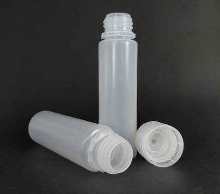 PE Sıkmalı Ekran Baskılı E-Sıvı Şişesi, 18mm Boyun Ölçüsü ve Yüzey İşlemi