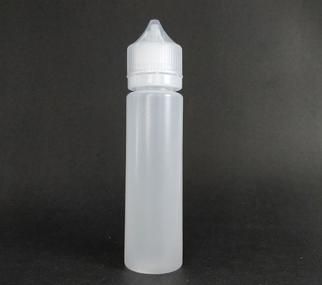 PE Sıkmalı Ekran Baskılı E-Sıvı Şişesi, 18mm Boyun Ölçüsü ve Yüzey İşlemi