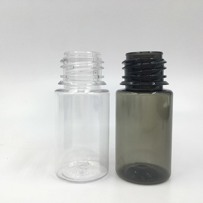 Kapasite 10ml 15ml 30ml 40ml 60ml 80ml 100ml Sıvılar için Şeffaf Küçük Şişeler Hafif Tasarım
