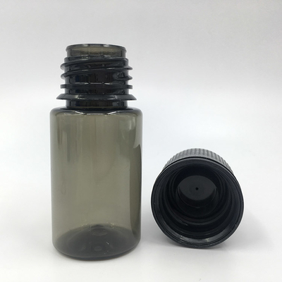 Kapasite 10ml 15ml 30ml 40ml 60ml 80ml 100ml Sıvılar için Şeffaf Küçük Şişeler Hafif Tasarım
