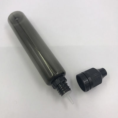 18mm boyutlu ve 10ml 15ml 30ml 60ml 80ml 100ml kapasiteli şeffaf E sıvı şişesi