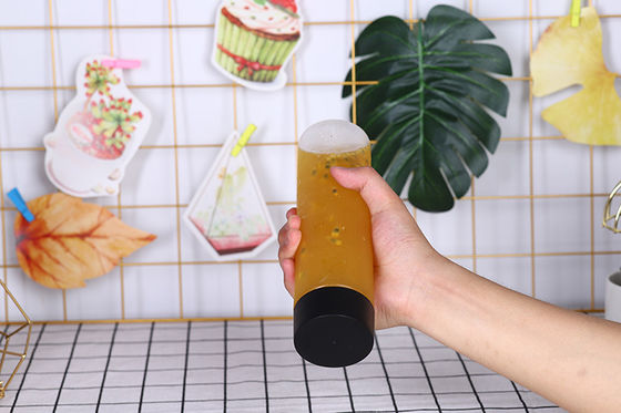 Plastik Bubble Tea Sürahileri Kapasite 120ml 250ml 350ml 500ml 1000ml Plastik Malzeme