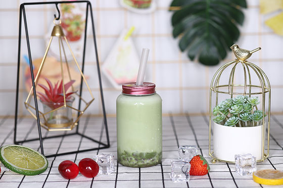 Modern Sütlü Çay Şişeleri 0.5kg Kapasiteli Vidalı Kapaklı Kişiselleştirilmiş Ambalaj İçin