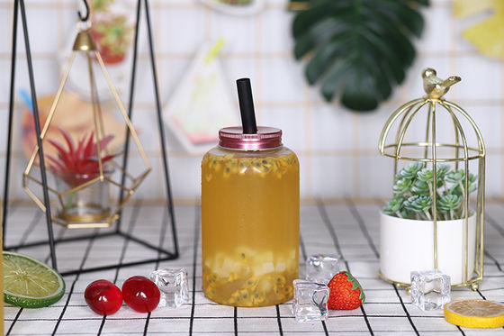 Modern Sütlü Çay Şişeleri 0.5kg Kapasiteli Vidalı Kapaklı Kişiselleştirilmiş Ambalaj İçin