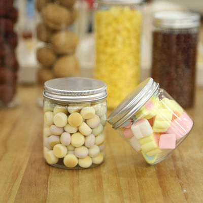 Saklama ve Organizasyon Çözümü Alüminyum Kapaklı Plastik Kap Kavanozları