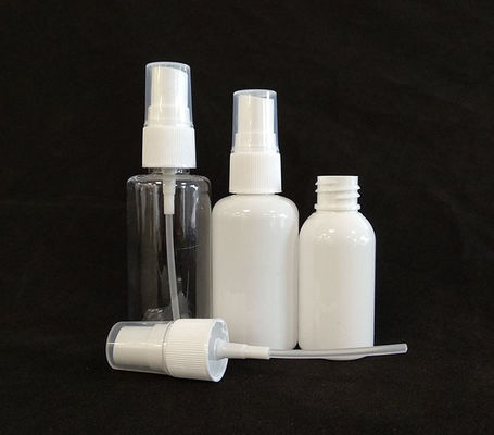 Şeffaf sıvı depolama için Amber'de klasik PET püskürtme şişesi