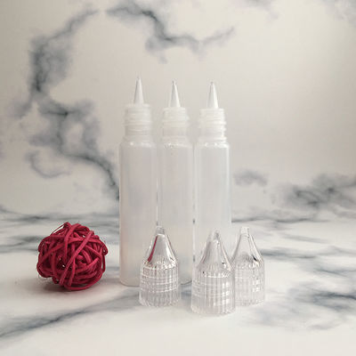 Sıvı depolama ve taşıma çözümleri için çocuk geçirmez PET küçük şişeler