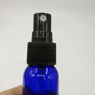 Klasik Siyah PET Plastik Sprey Şişesi Süzme yüzey Şeffaf Amber Yeşil Renkler Sıvı dağıtım çözümleri için tasarlanmıştır