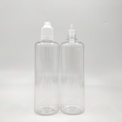 Şeffaf E sıvı şişesi e suyu ambalajı ve sızıntı geçirmez mühürleme için uygun özel logo özelleştirme sunuyor