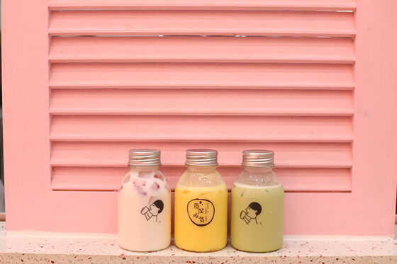 Su Balonlu Çay Kavanozları 05kg Hafif Kalıcı Kavanozlar Balonlu Çay Kafeleri için Mükemmel Smoothie Barları ve İçecek İstasyonları