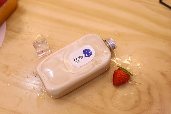 Açık Plastik Balonlu Çay Kavanozları İçeriği Kolay Tanımayı Sağlayan Şeffaf Kaplar Balonlu Çay Mağazaları için Mükemmel