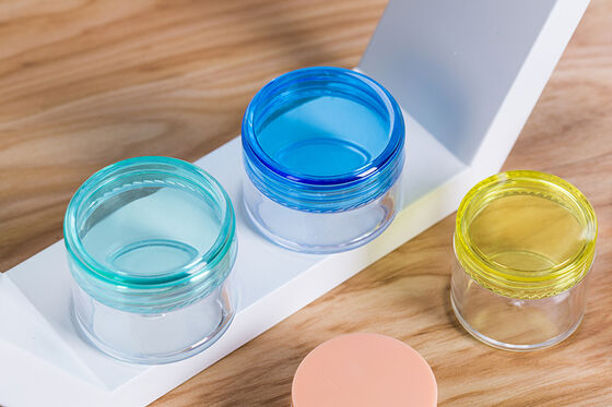 Özel Baskılı Plastik Kavanoz Kapları Geniş Ağızlı Hava Geçirmez Kavanozlar Baharat, Ot, Krem ve Toz Saklamak İçin İdeal