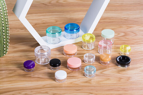 Özel Baskılı Plastik Kavanoz Kapları Geniş Ağızlı Hava Geçirmez Kavanozlar Baharat, Ot, Krem ve Toz Saklamak İçin İdeal