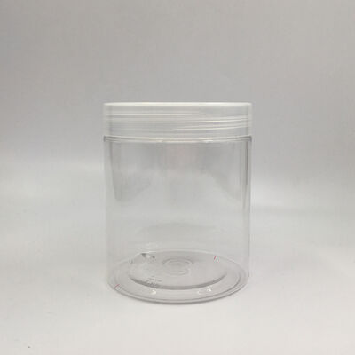 Gıda işleme ve perakende ortamlarında kullanılan plastik kapağı sızıntıya dayanıklı plastik kapaklı plastik depolama kavanozları