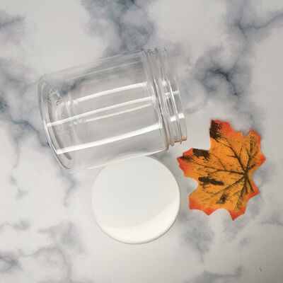 Gıda işleme ve perakende ortamlarında kullanılan plastik kapağı sızıntıya dayanıklı plastik kapaklı plastik depolama kavanozları