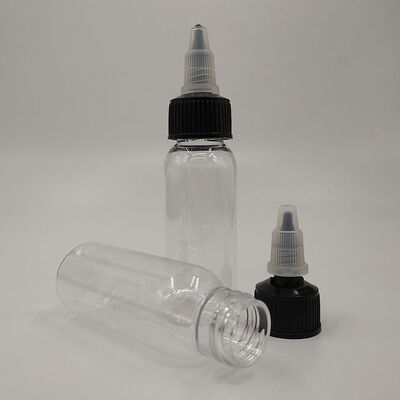 Eteriyel yağlar, serumlar ve laboratuvar kimyasalları da dahil olmak üzere sıvı işleme uygulamalar için ideal olan cam plastik damlatma şişeleri