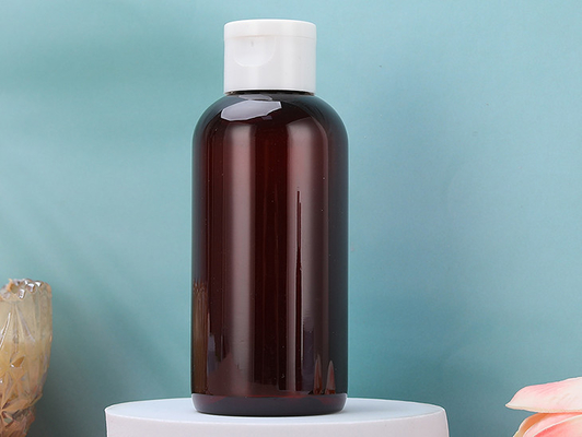 HDPE Yaka Plastik Losyon Şişeleri Etiketleme Yüzeyi İşleme ve 250ml Şişe Kapasitesi