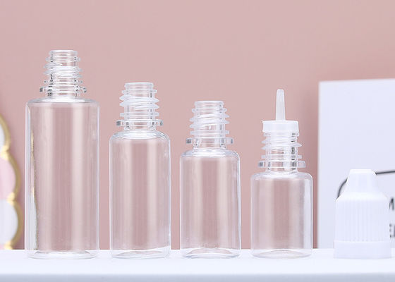 şeffaf uçucu yağ damlalıklı şişe damlalıklı şişeler yağ için boş şişeler damlalıklı