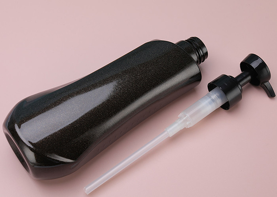 Pompa Sızdırmazlık Korumalı Siyah Doldurulabilir 4C PETG Plastik Losyon Şişeleri