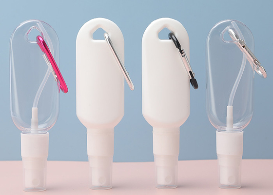 Anahtarlık Seyahat Plastik El Dezenfektanı Şişeleri 30ml OEM ODM OBM