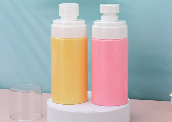 PP Kapaklı Boş Parfüm PET Plastik Sprey Şişesi 50ml 100ml