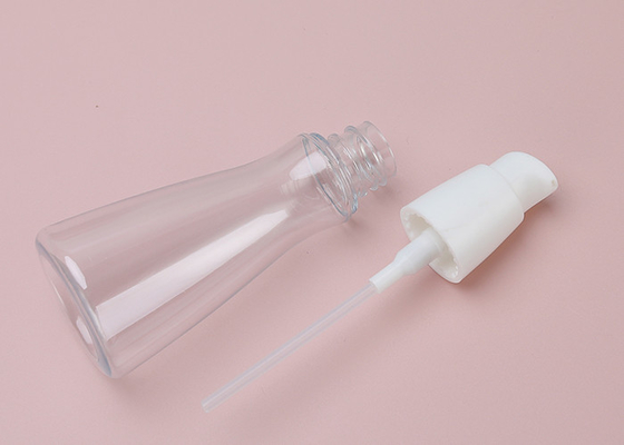 ISO9001 Plastik Losyon Şişeleri 70ML Şeffaf PET Şişe Toksik Olmayan