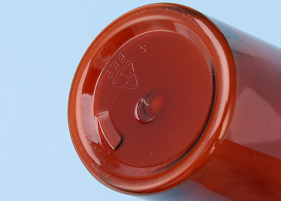 Aromaterapi Kremleri Kahverengi PET Vidalı Üstten Sıkma Şişesi 120ML 150ML