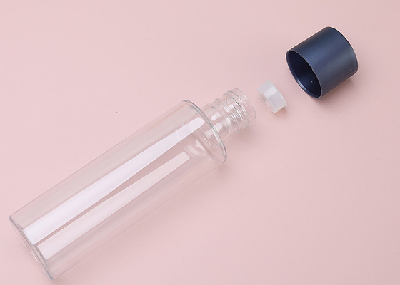 Yeşil Şeffaf PP Kapaklı 100ml Plastik Şişe, Vidalı Kapaklı ISO9001