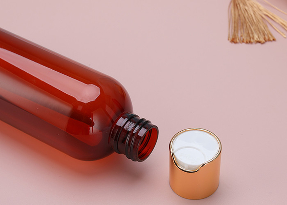 Altın Vidalı Kapaklı 230ml Hafif Sıkıştırılmış Plastik Vidalı Şişeler