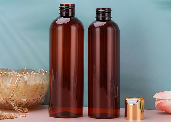 Altın Vidalı Kapaklı 230ml Hafif Sıkıştırılmış Plastik Vidalı Şişeler