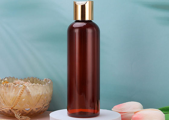 Altın Vidalı Kapaklı 230ml Hafif Sıkıştırılmış Plastik Vidalı Şişeler