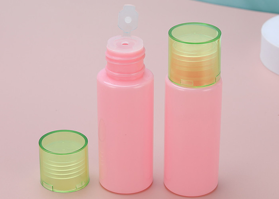 Skin Essence 21mm 1 Oz Flip Top ile Plastik PET Kozmetik Şişeler