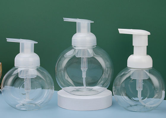 Logo Printed Foam Pump Bottle White Matte Surface Handing Packaging for Liquid Soap Sanitizer and Foaming Hand Cleanser