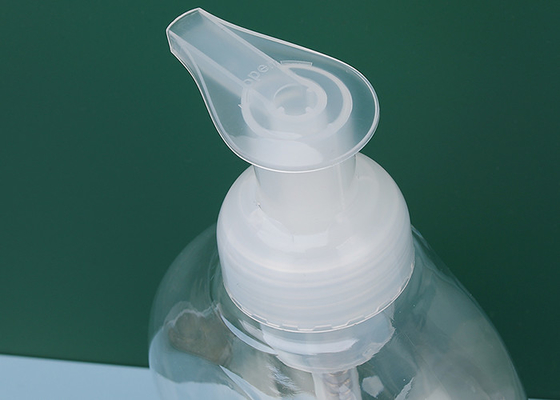 PET ve PP malzemesi ile kolay doldurma Mat Yüzey Plastik Yaka köpük şişesi