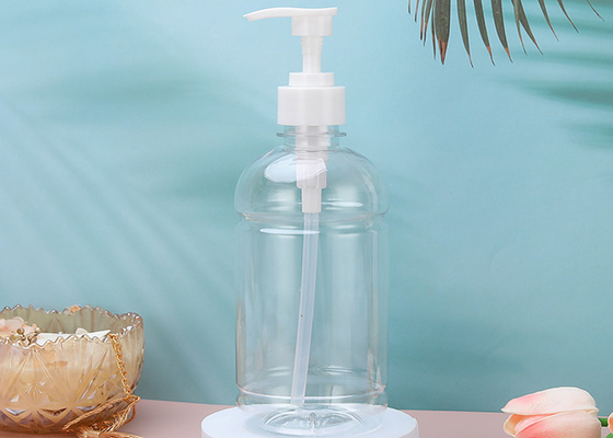 Masaj Yağı, Sıvı Sabun için 480ml Boş şeffaf Plastik Pompa Şişeleri Dispenseri
