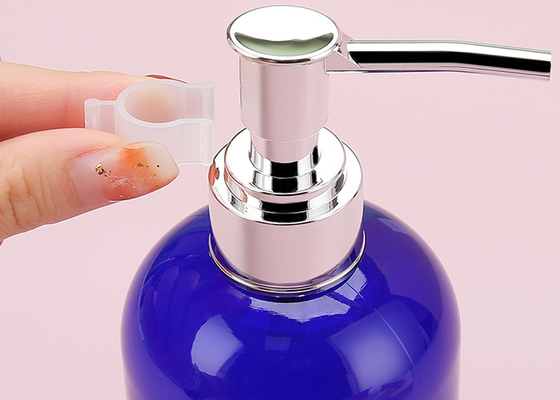 SGS Yuvarlak Plastik Doldurulabilir Şampuan Pompalı Şişe 300ml