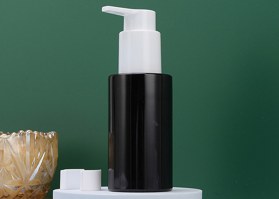 PETG Plastik Losyon Şişeleri 100ml Siyah PET Şişe BPA KURŞUN ÜCRETSİZ