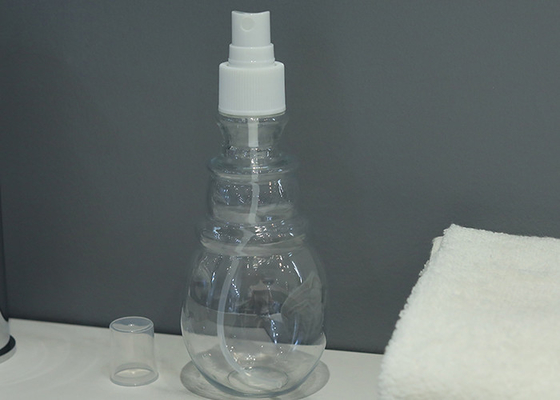 PP Cap 200ml PET Plastik Sprey Şişeleri Serigrafi