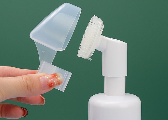 120ml 150ml Silikon Fırçalı Yüz Yıkama Köpüğü Şişesi