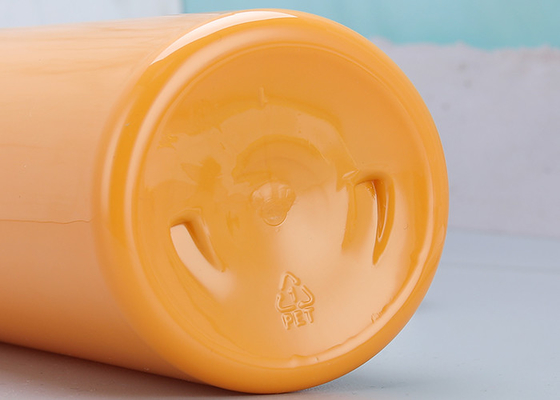 25mm Turuncu Şampuan Plastik Pompalı Şişeler 900ml