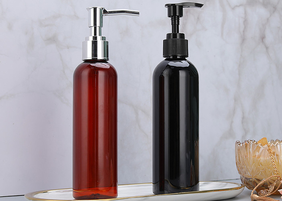 200ml 240ml Plastik PET Pompa Şişesi, Pompa Dağıtıcılı BPA İçermez