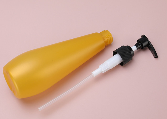 Paslanmaz Çelik Pompalı 280ml Şampuan Yeniden Kullanılabilir PET Pompa Şişesi