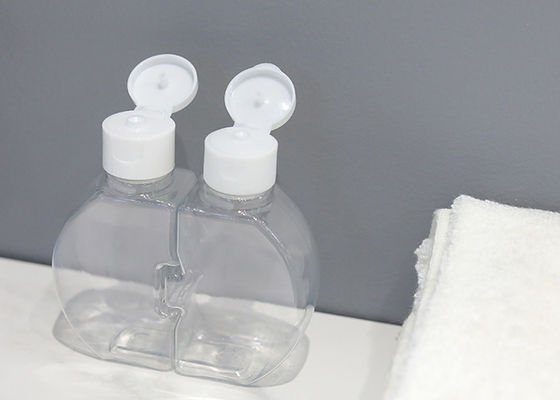 Depolama için Özel BPA İçermeyen Plastik Vidalı Kapaklı Şişeler