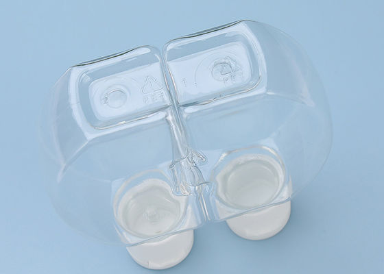 Depolama için Özel BPA İçermeyen Plastik Vidalı Kapaklı Şişeler