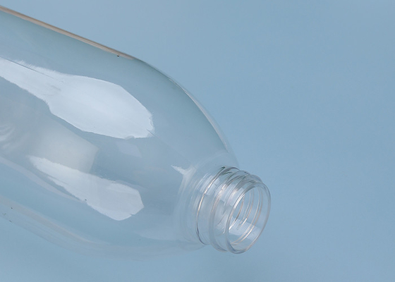 550ml Kilitleme Pompası PET Amber Plastik Şampuan Şişeleri 72*176mm