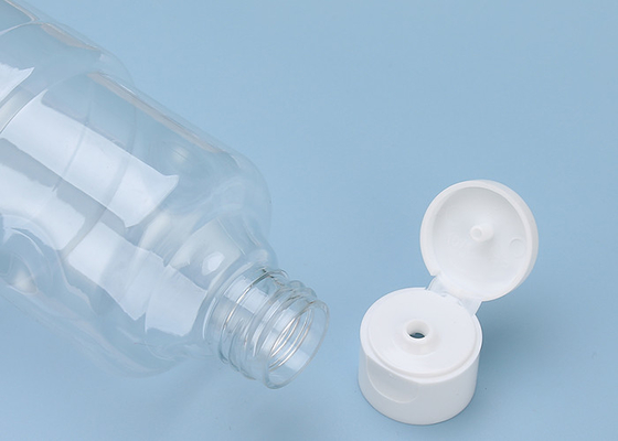 ISO9001 350ml HAPE Şeffaf Plastik Vidalı Şişeler BPA İçermez
